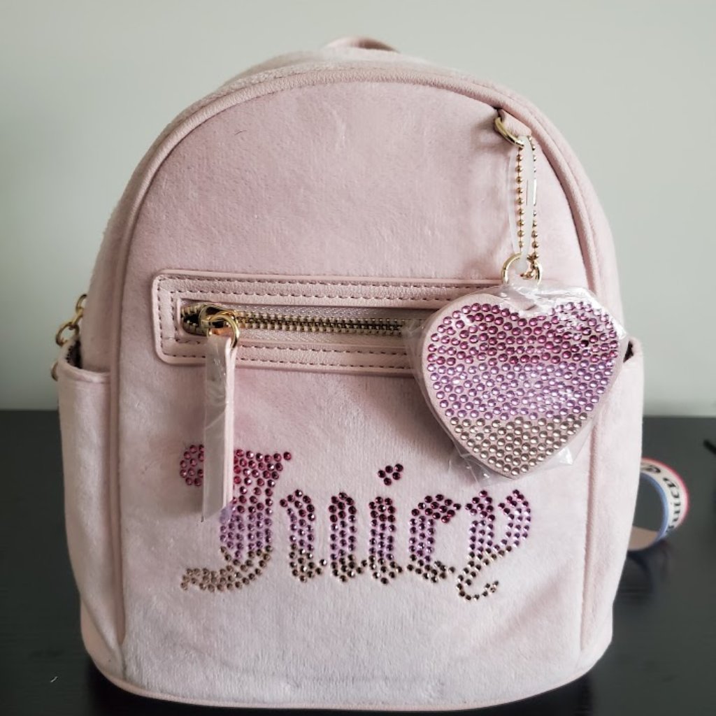 Brand Nwt Juicy Couture Pink Backpack